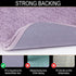 Walensee Bath Rug for Bathroom Non Slip Bathroom Mat (20 x 32, Lavender) Water Absorbent Soft Microfiber Shaggy Bathroom Rug Machine Washable Bath Mat for Bathroom Thick Plush Shower Mat