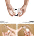 ZHMTang DIY Clear Plastic Christmas Fillable Balls, Acrylic Clear Plastic Ornaments Ball for Wedding, Party Decor (4.72''/120mm)