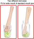Soligt 12" Sauerkraut Pounder for Mason Jars Vegetable Fermentation- One Piece of Solid Wood