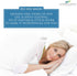 Feather & Stitch 2 Piece Pillowcase Set 100% Cotton 650 Thread Count Pillow Cases 20x40 Inches Bed Pillow Covers Cooling Ultra Soft Solid Luxury Bedding (King Size, Ivory)