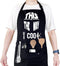 Funny Cooking Chef Apron with Pockets BBQ Kitchen Work Aprons Birthday Dad Creative Gifts