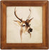 icheesday 10x10 Wooden Picture Frames, Rustic Square Photo Frame Made of Solid Wood and Plexiglass for Wall Hanging And Table Standing (Brown)