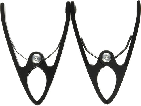 Get A Grip Clip Cigar Holder, 66+ Ring Gauge, Rubber Coated Grip, Keeps Cigar Level, Black
