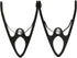 Get A Grip Clip Cigar Holder, 66+ Ring Gauge, Rubber Coated Grip, Keeps Cigar Level, Black