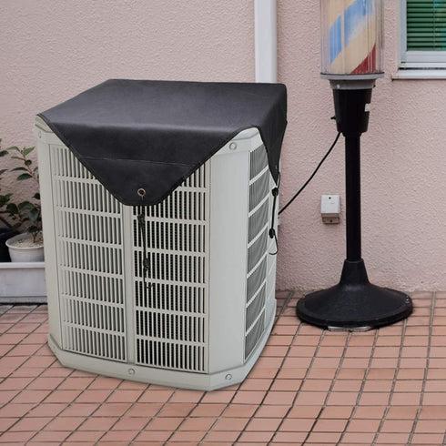 Coitak Air Conditioner Cover for Outside Units, Winter AC Defender, Heavy Duty Top Air Conditioner Cover (32 x 32 inch)