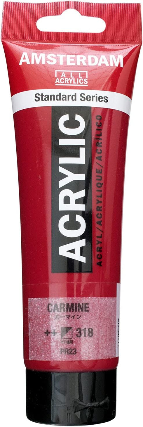 Amsterdam Standard Series Acrylic Tube 120 ml Carmine 318 (17093182)