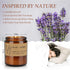 Candles for Home Scented, Lavender and Rose Scented Soy Candles, Gifts for Women Birthday, Valentine's Day Mother's Day, Long Lasting Natural Organic Candle Set for Relaxation Gifts, 7.2oz, 2 Pack