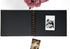 Scrapbook Album, Black Pages, Instax Mini Album, Rose Gold, 6"x7.5", 90 Pgs. Mini Scrapbook Album, Photo Album With Black Pages, Travel Scrapbook Album, Instax Guest Book, Mini Photo Album, Desk Album