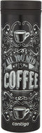 Contigo TWISTSEAL Eclipse Vacuum-Insulated Stainless Steel Travel Mug, 20 oz., All You Need Is Coffee