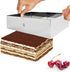 NewlineNY Stainless Steel Cake Mousse Ring (Rectangular Cake Pastry Rings)