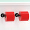 2-Pack Toilet Paper Holder for Mega Roll, Durable Stainless Steel Construction, Rust-Proof, Matte Black
