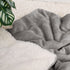 NANPIPER Baby Sherpa Blanket,Warm Toddler Throw Blanket,Soft Newborn Fleece Blanket for Winter (Light Grey,30x40 inches)