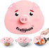 Silicone Microwave Lid - Pig Microwave Plate Cover Premium Bowl Covers for Microwave Cute Pig-Shaped Microwave Cover Food Dishwasher Safe Design