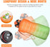 Gusgopo Large Half Gallon/64oz Motivational Water Bottle with Time Marker & Straw, Leakproof Tritan BPA Free Water Jug, Ensure You Drink Enough Water Daily for Fitness,Gym and Outdoor Sports