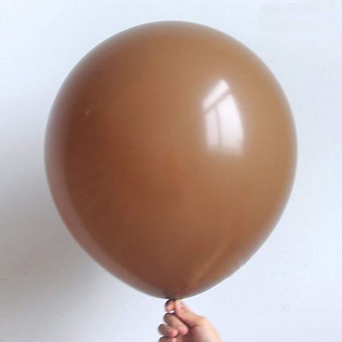 Dark Brown Balloons 18 Inch 10 Pcs Baby Shower Party Brown Balloons Happy Birthday Decoration Mocha Balloons Easter Balloons Bulk