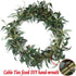 Artificial Plants Greenery Olive Branches Stems Fake Plants Green Leaves Fruits Branch Leaves for Home Office ndoor Outside DIY-Wreath Decor 28-Inch (3pcs)