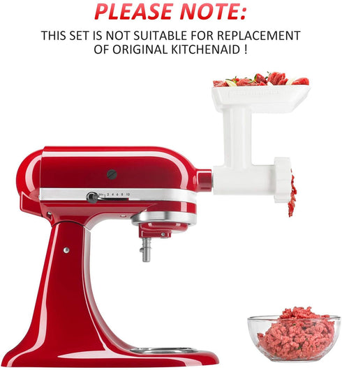 Meat Grinder Blade Food Grinding Blade Stainless Steel Knife Cutter Replacement for Size 5 Meat Grinder Stand Mixers Accessories (4)