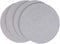 SHACOS Round Placemats Set of 4 Heat Resistant Cotton Rope Braided 12 inch Place Mats for Dining Table Thick Fabric Absorbent Table Mats Trivet (Light Gray, 12 Inch)