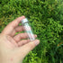 24units 14ml Mini Jars Crafts Glass Bottles with Aluminium Cap Liquid Pill Powder Ornament Bottles Empty Glass Vials Jars (24, 14ml)