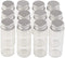 24units 14ml Mini Jars Crafts Glass Bottles with Aluminium Cap Liquid Pill Powder Ornament Bottles Empty Glass Vials Jars (24, 14ml)
