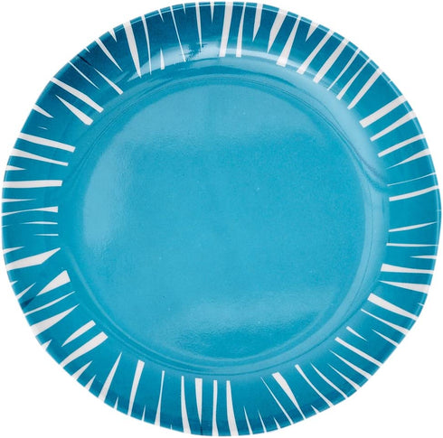 French Bull Assorted Plates-6 Piece Set-Melamine Dinnerware, Serving, Party, Platter, Dish, 6" Fringe Appetizer