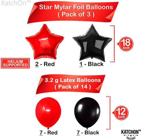 Graduation Decorations 2022 Red and Black - Red 2022 Balloons, 40 Inch | Class of 2022 Decorations Red and Black | Graduation Balloons 2022 | Graduation Party Decorations 2022 | Class of 2022 Balloons