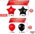 Graduation Decorations 2022 Red and Black - Red 2022 Balloons, 40 Inch | Class of 2022 Decorations Red and Black | Graduation Balloons 2022 | Graduation Party Decorations 2022 | Class of 2022 Balloons