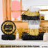 Birthday Table Centerpiece Decoration - 5-Pack Double Sided Cardstock & Tissue Paper Honeycomb Happy Birthday Decorations - 12 Birthday Party Decorations Centerpieces for Table Decorations