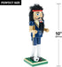 Clever Creations Soccer Player 10 Inch Traditional Wooden Nutcracker, Festive Christmas D©cor for Shelves and Tables