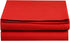 Luxury Fitted Sheet on Amazon Elegant Comfort Wrinkle-Free 1500 Thread Count Egyptian Quality 1-Piece Fitted Sheet, Twin/Twin XL Size, Red