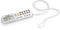 Polder Clock time Stopwatch White