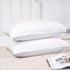 PHF 100% Cotton Waffle Pillowcases Standard Size, 2 Pack Soft Breathable Skin-Friendly Pillow Sham,Decorative Waffle Weave Pillow Case Covers, 20" X 26", No Filling, White