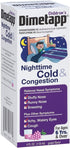 Dimetapp Childrens Nighttime Cold and Congestion Grape - 4 fl oz