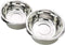 Zerdyne 4-Pack Small Kitchen Salad Bowls, Stainless Steel Prep Metal Mixing Bowls