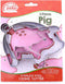 Sweet Cookie Crumbs Farm Animal Cookie Cutter, Stainless Steel (Pig 3 Pc Set)