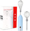 Egg Beater Whisk, Wireless Electric Multi-speed Control Rechargeable Batteries Balloon Whisk for Eggs, Milkshake Cream, Butter, Baby Food Fruits, Sauces and Soup for Kitchen,Camping,Party Gifts