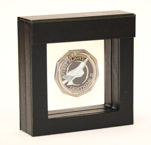 1 Single Challenge Coin Display Case Box Holder Shadowbox
