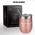 Funny Gifts for Women, Best Friend, Coworker - Mothers Day Gifts for Mom, Wife, Sister, Daughter - Unique Friendship, Retirement, Birthday Gifts for Her - A Wise Woman Once Said - Coolife Wine Tumbler
