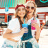 Color Changing Cups with Lids & Straws - 12 oz Reusable Cute Plastic Tumbler Bulk - 7 Pack Kids Small Funny Travel Straw Tumblers/ Adults Iced Cold Drinking Party Cup