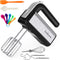 Aodyow Hand Mixer Electric,5 Speed 250W Powerful Handheld Mixer Turbo Boost with Eject Button & 5 Stainless Steel Accessories & Storage Base for Easy Whipping, Mixing Cookies, Cakes,and Dough Batters