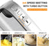 Aodyow Hand Mixer Electric,5 Speed 250W Powerful Handheld Mixer Turbo Boost with Eject Button & 5 Stainless Steel Accessories & Storage Base for Easy Whipping, Mixing Cookies, Cakes,and Dough Batters