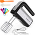 Aodyow Hand Mixer Electric,5 Speed 250W Powerful Handheld Mixer Turbo Boost with Eject Button & 5 Stainless Steel Accessories & Storage Base for Easy Whipping, Mixing Cookies, Cakes,and Dough Batters