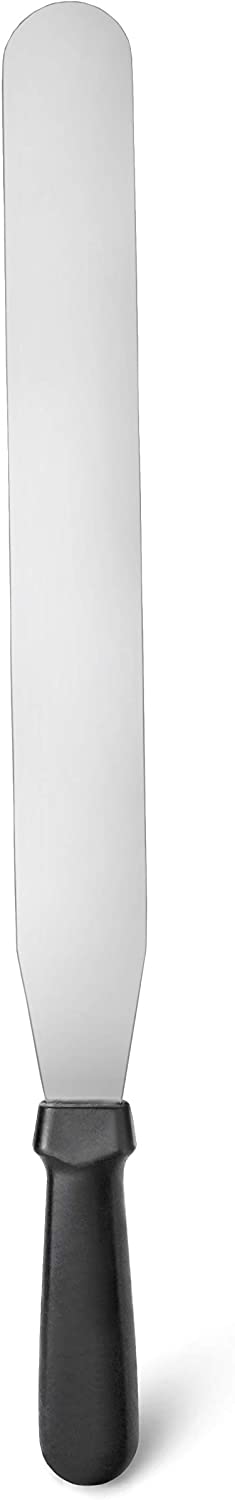 New Star Foodservice 38125 Straight Icing Spatula, 14-Inch Blade, 19-Inch Overall, Silver