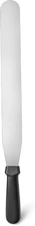 New Star Foodservice 38125 Straight Icing Spatula, 14-Inch Blade, 19-Inch Overall, Silver