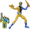 Power Rangers Dino Fury Gold Ranger 6-Inch Action Figure Toy Inspired by TV Show with Dino Fury Key and Dino-Themed Accessory for Ages 4 and Up