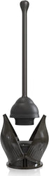 YANXUS Toilet Plunger with Holder, Efficient Plungers for Bathroom, Hideaway Toilet Plunger Heavy Duty, Drip-Free Toilet Bowl Plunger with Cover