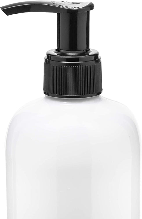 Soap Dispenser Bottles Farmhouse Decor Hands and Dishes 16 oz Plastic with Pump | Kitchen Sink, Bathroom| Rust Free and Shatter Proof | 2 Piece Reusable for Hand and Dish Liquid Soap