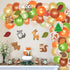 Woodland Animals Balloons Garland Decoration Kits 105 PCS Sprinkles Confetti Forest Friends Backdrop Cutouts Kids Birthday Party Balloons Arch Photo Props Favor Ideas Supplies