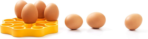 OXO Good Grips Silicone Egg Rack,Yellow,One Size