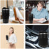 16oz Insulated Coffee Travel Mug Stainless Steel Vacuum Coffee Cup Leakproof with Screw Lid Double Wall Coffee Tumbler Reusable Thermal Cup for Hot/Iced Beverage - 510ml, Black